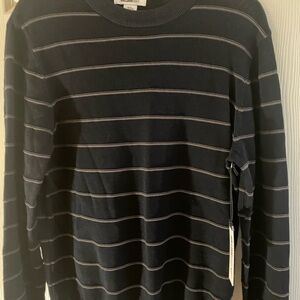 William Rast Black and Gray Knit Pull Over NWT